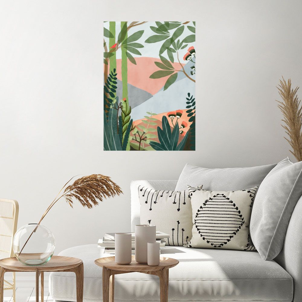 Affiche Jungle tropicale