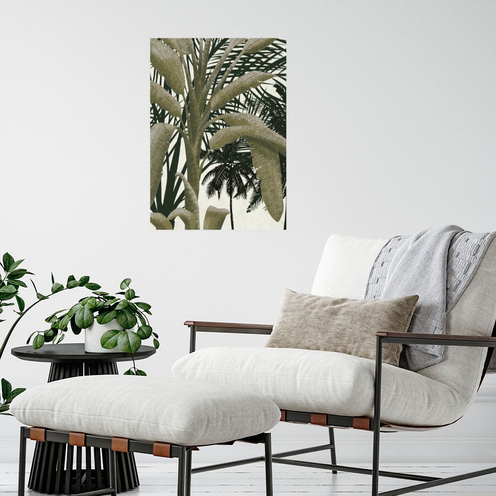 Affiche Feuillage tropical luxuriant