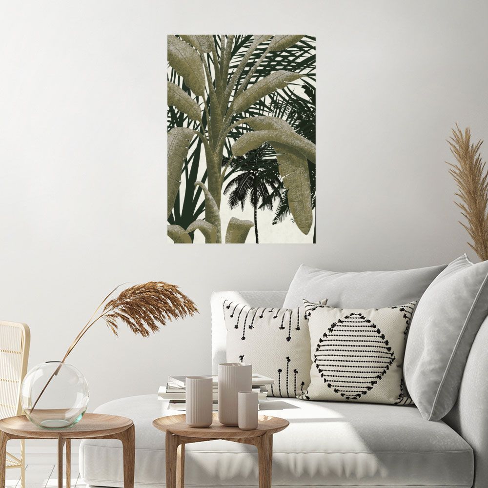 Affiche Feuillage tropical luxuriant