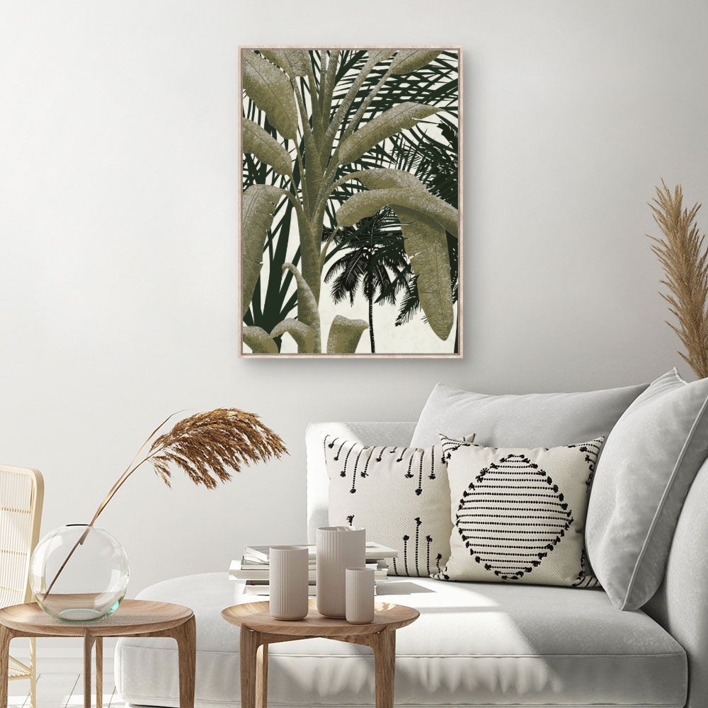 Tableau Feuillage tropical