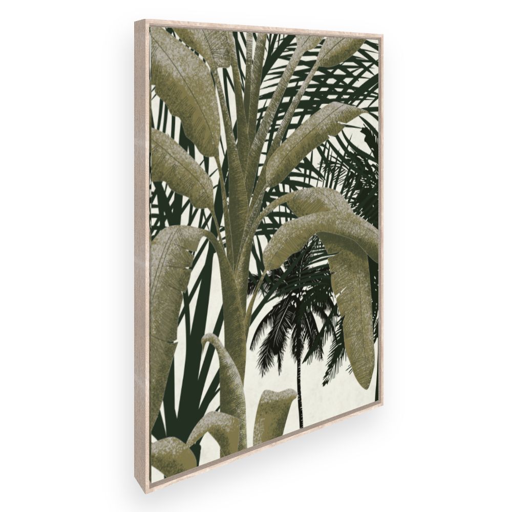 Toile Feuillage tropical