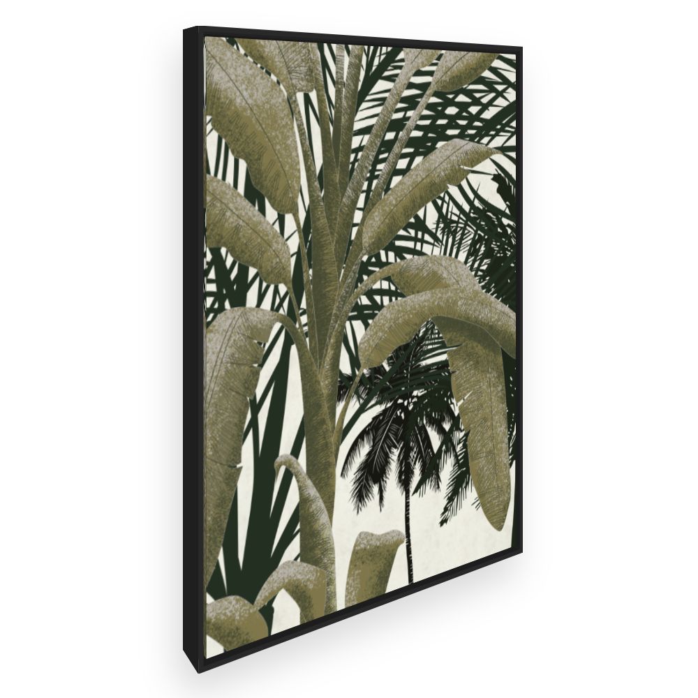 Toile Feuillage tropical