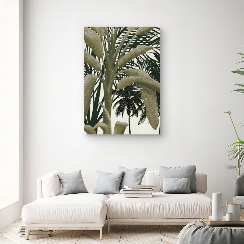Tableau Feuillage tropical