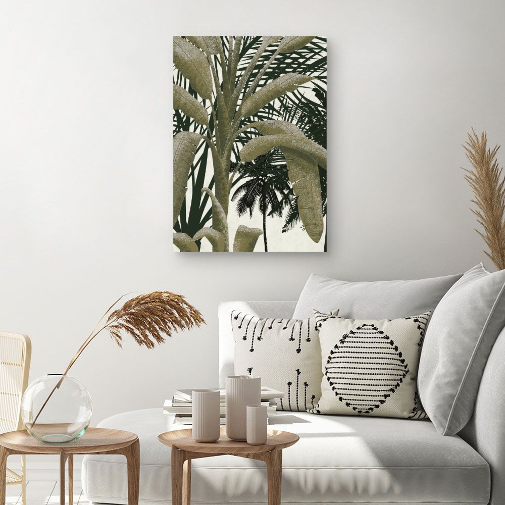 Tableau Feuillage tropical