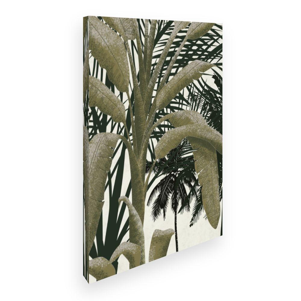 Toile Feuillage tropical