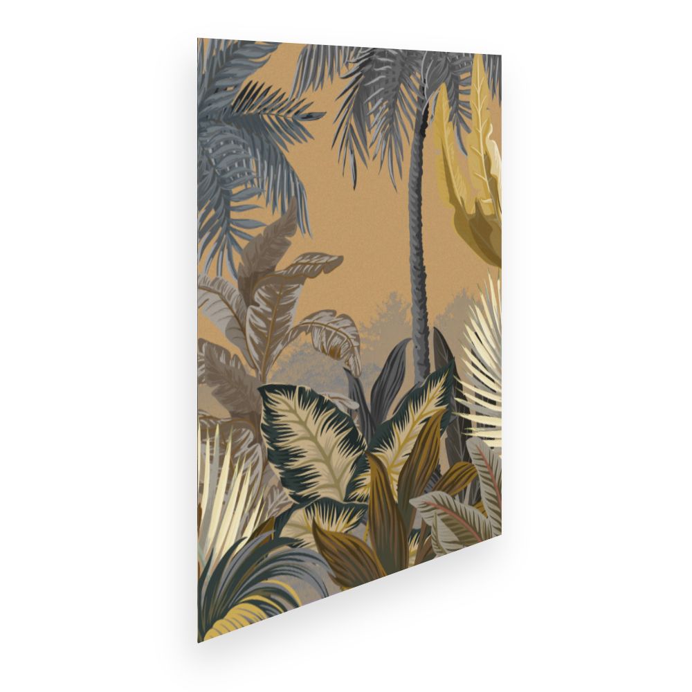 Affiche Jungle exotique vibrante