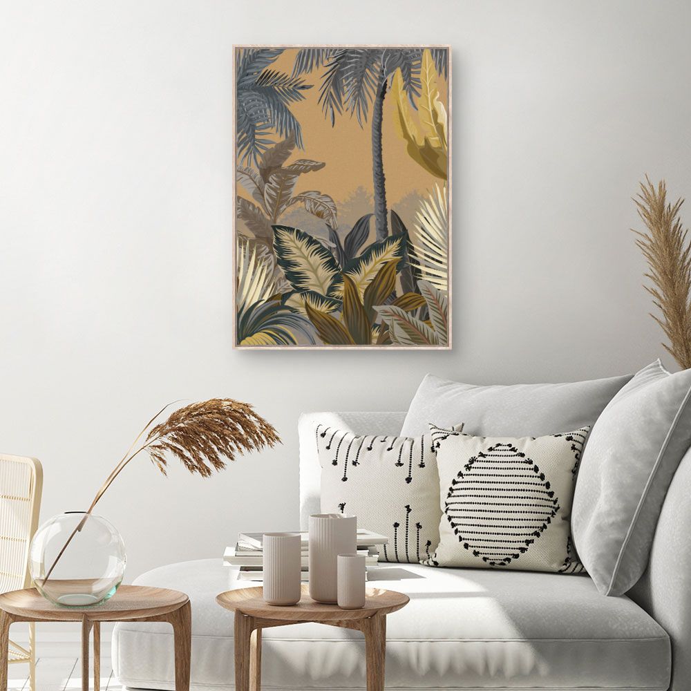 Tableau Jungle exotique