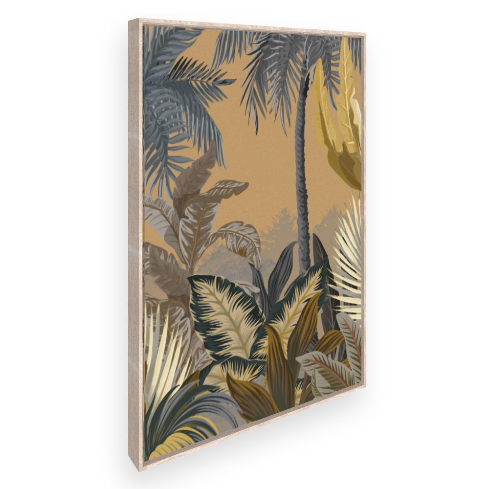 Toile Jungle exotique