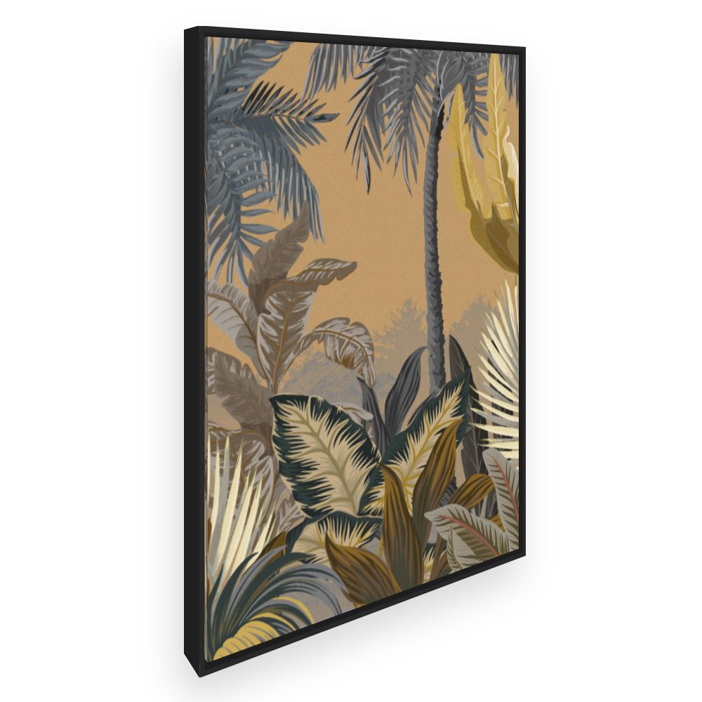 Toile Jungle exotique