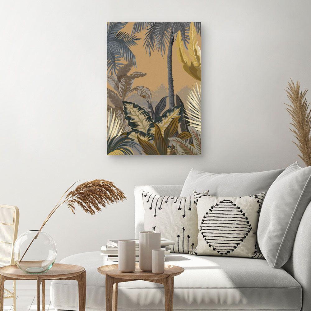 Tableau Jungle exotique