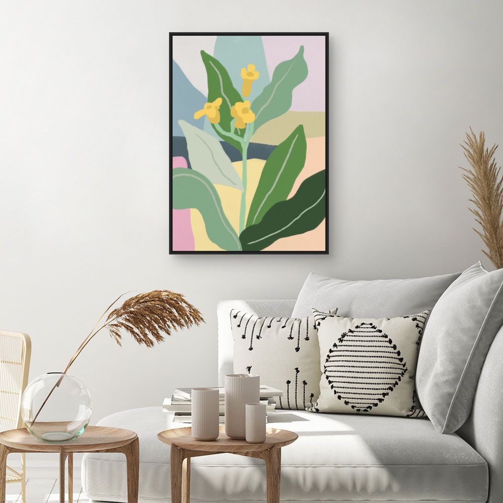 Tableau Fleurs stylisées