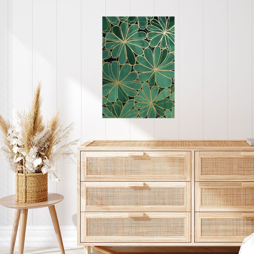 Affiche Fleurs élégantes