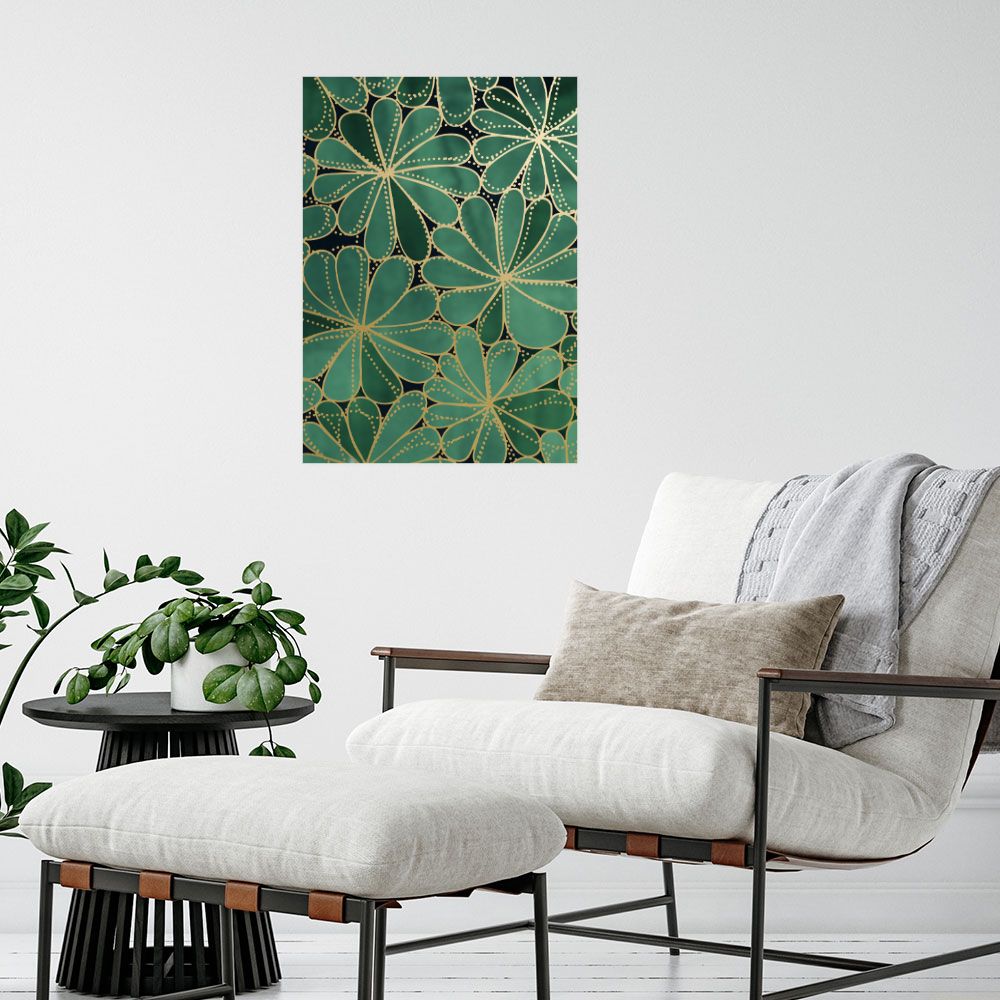 Affiche Fleurs élégantes