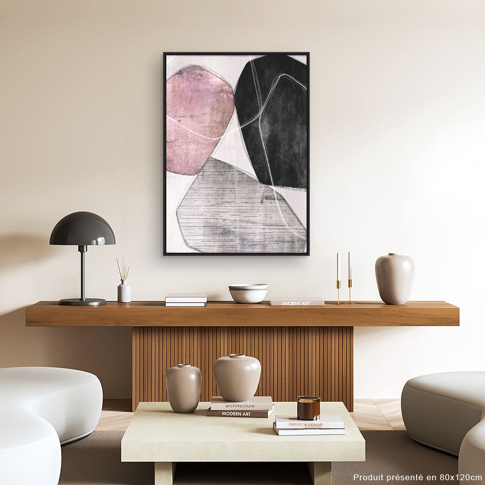 Tableau Formes abstraites captivantes