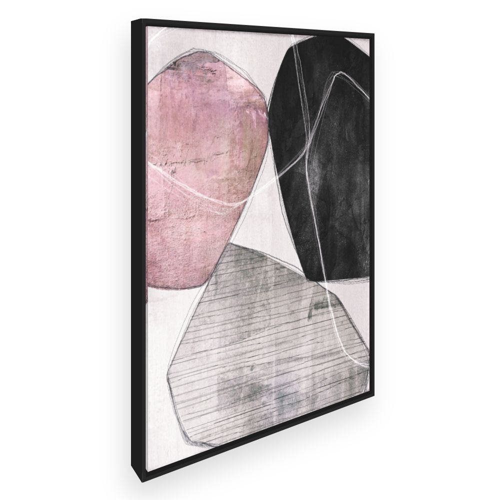 Toile Formes abstraites captivantes