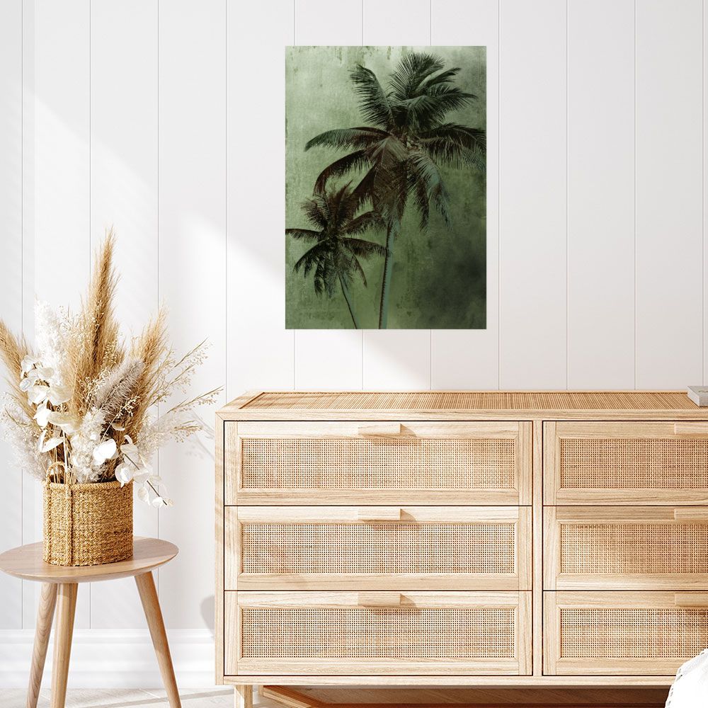 Affiche Palmiers tropicaux
