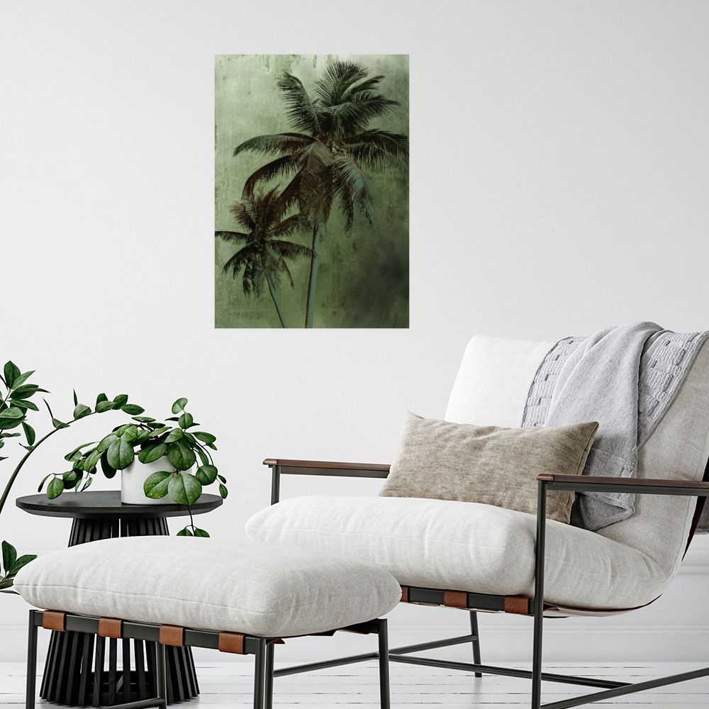 Affiche Palmiers tropicaux