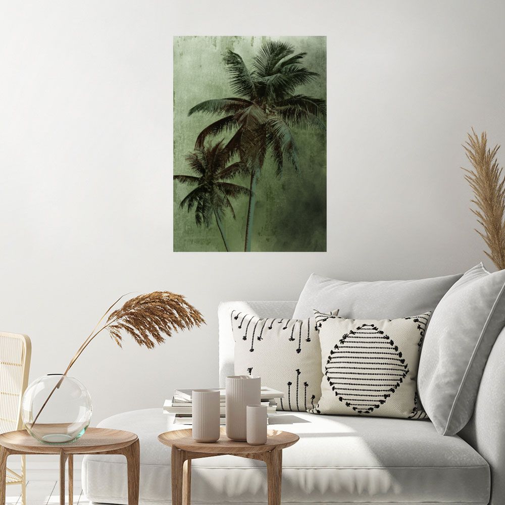 Affiche Palmiers tropicaux