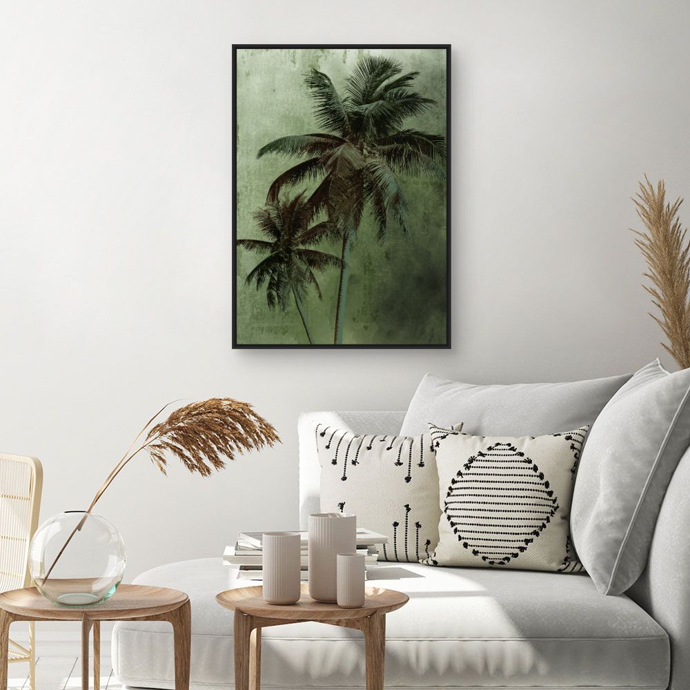 Tableau Palmiers majestueux