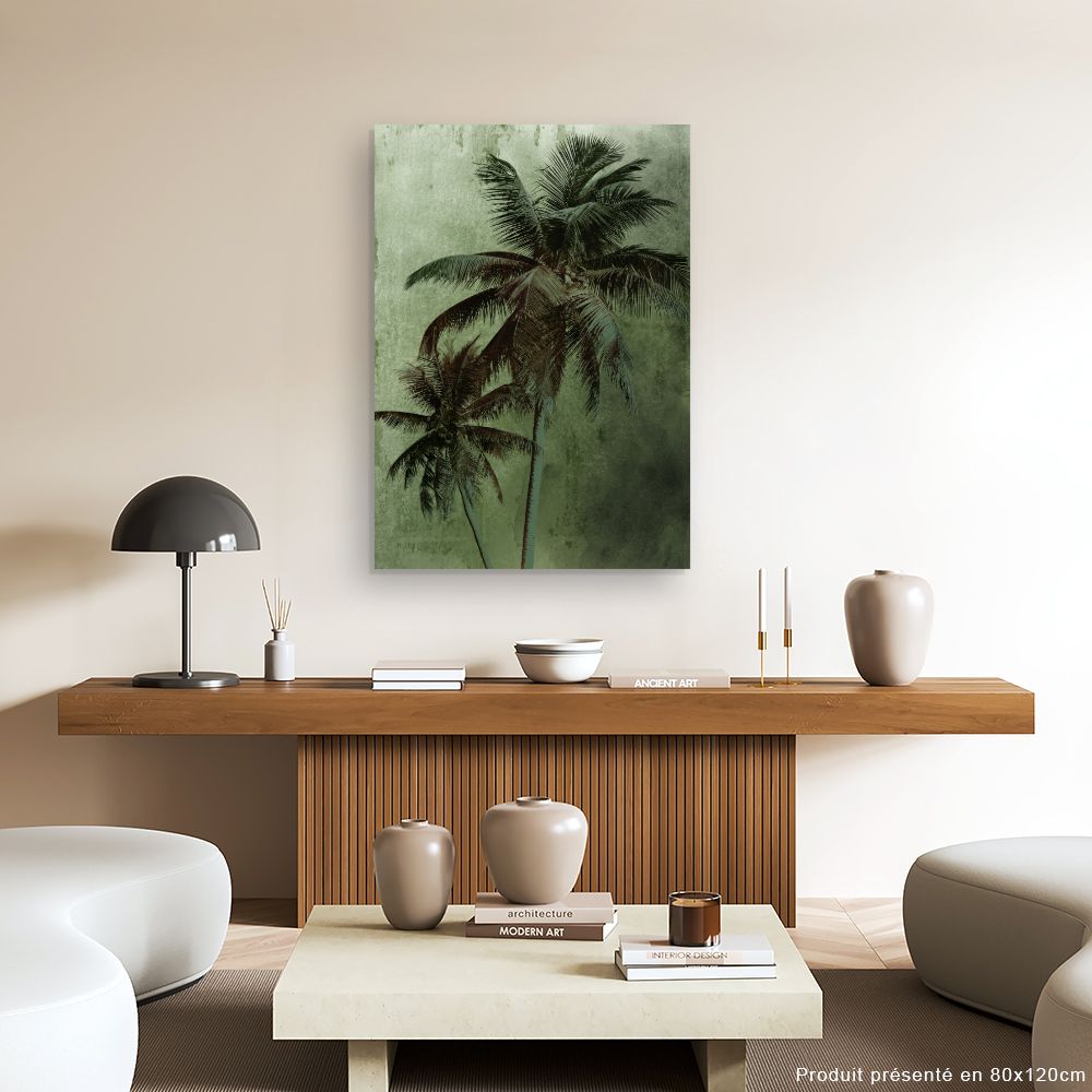 Tableau Palmiers majestueux