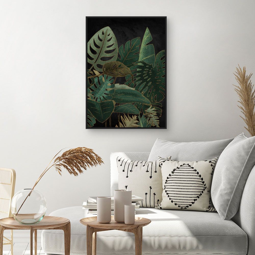 Tableau Feuilles luxuriantes