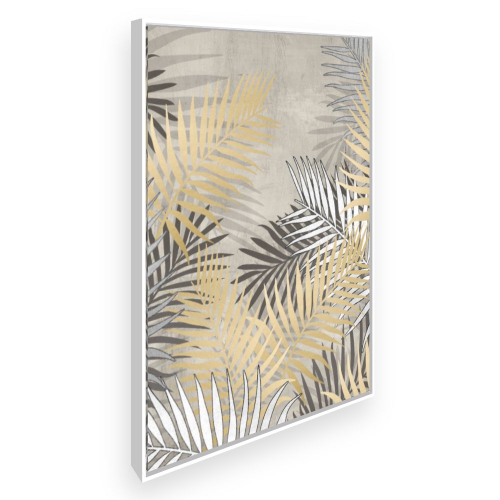 Toile Feuilles élégantes