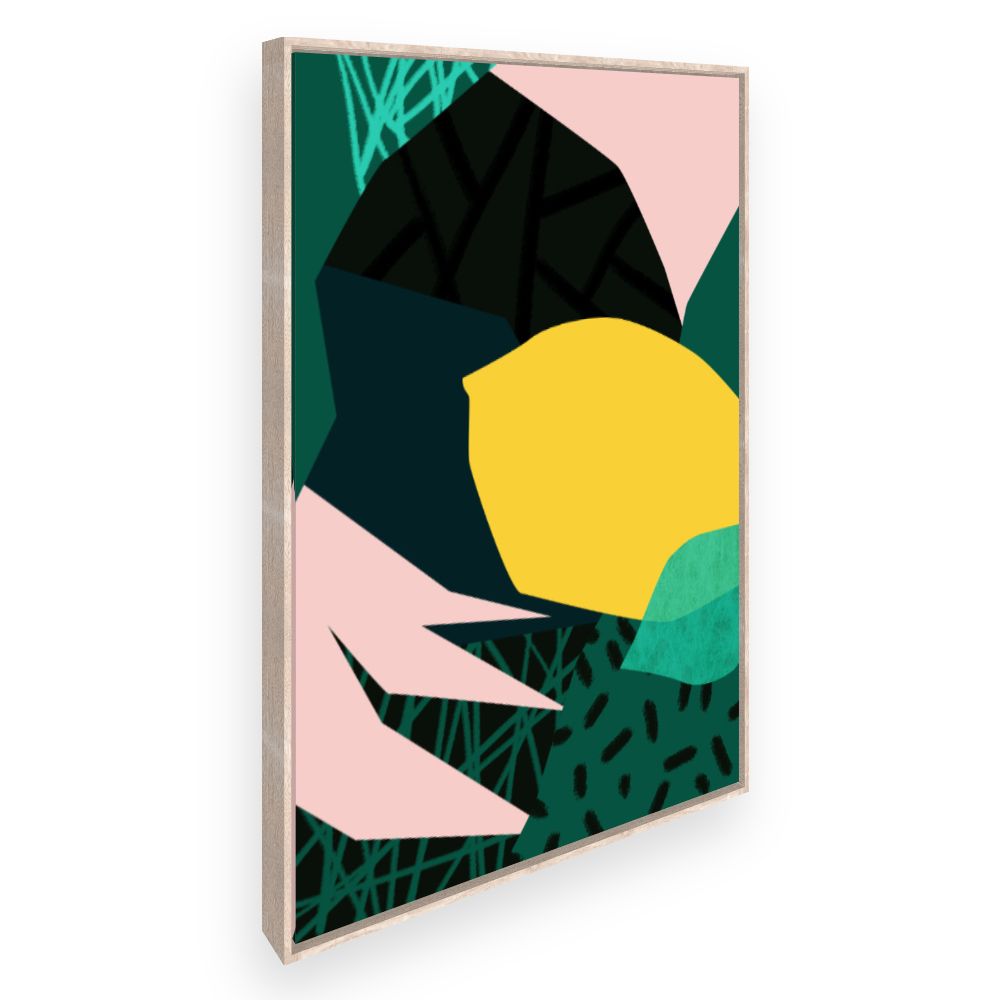 Toile Formes abstraites colorées