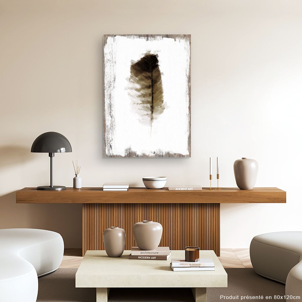 Tableau Plume élégante