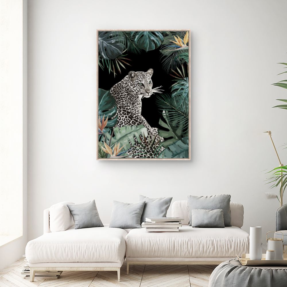 Tableau Jungle exotique