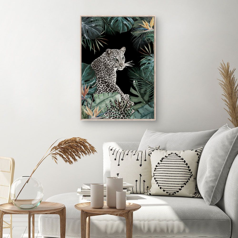 Tableau Jungle exotique