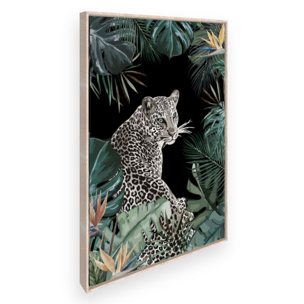 Toile Jungle exotique