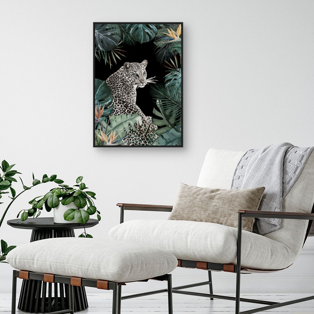Tableau Jungle exotique