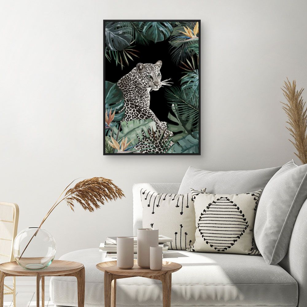 Tableau Jungle exotique