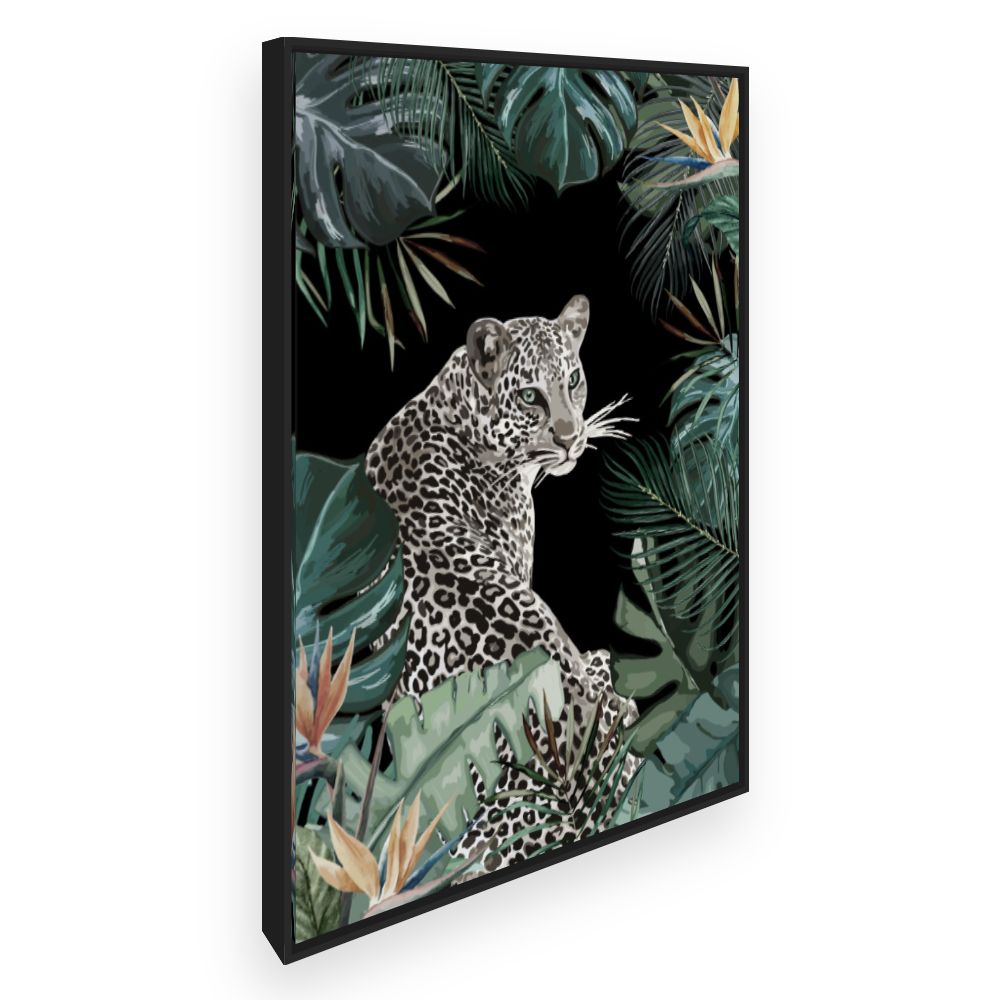 Toile Jungle exotique