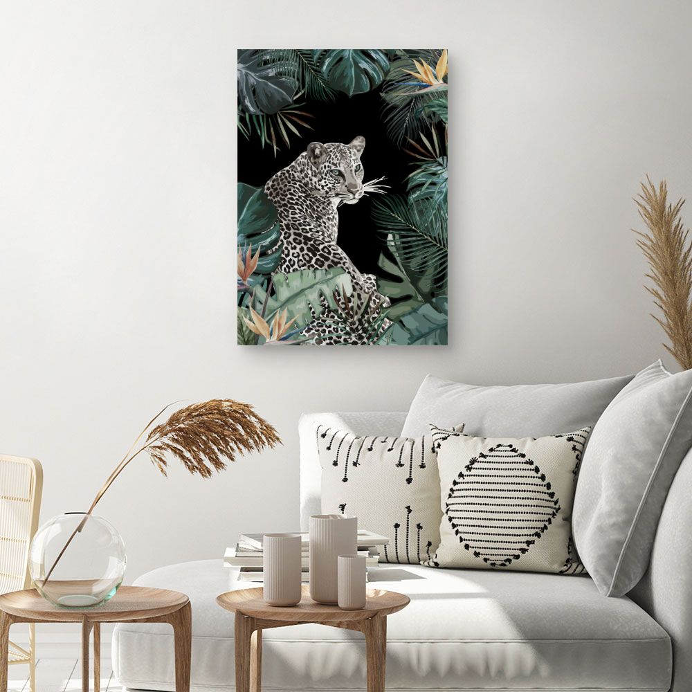 Tableau Jungle exotique