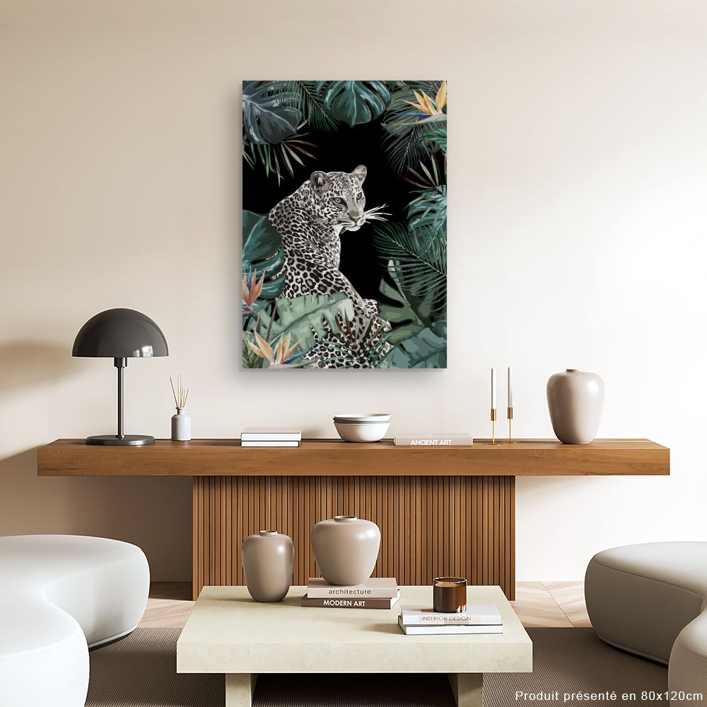 Tableau Jungle exotique