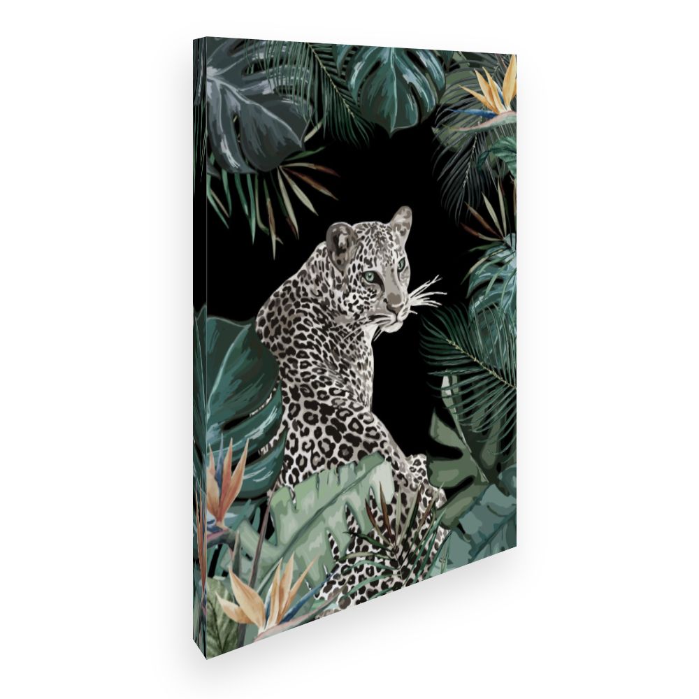Toile Jungle exotique