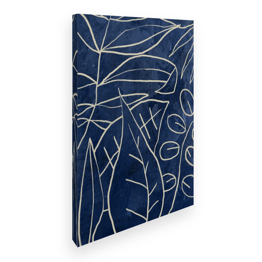 Toile Feuillage élégant