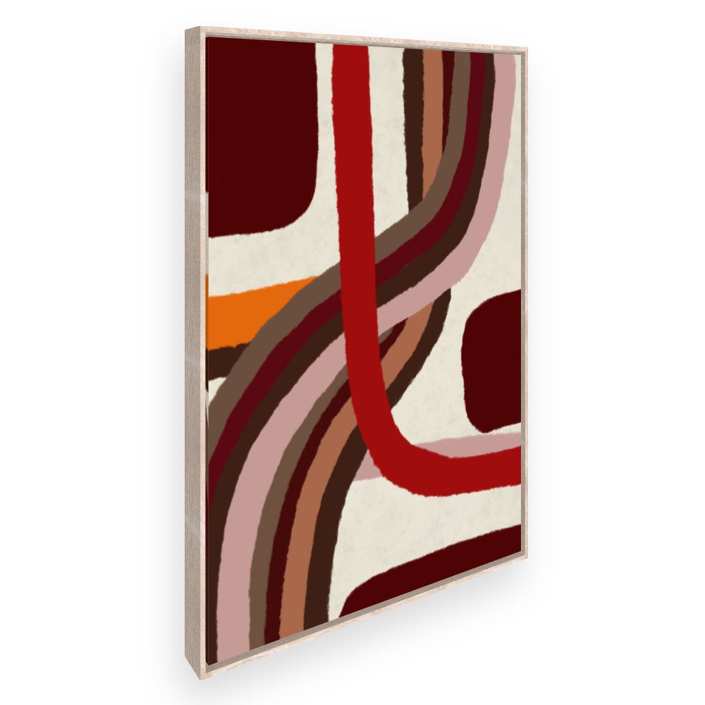 Toile Lignes croisées