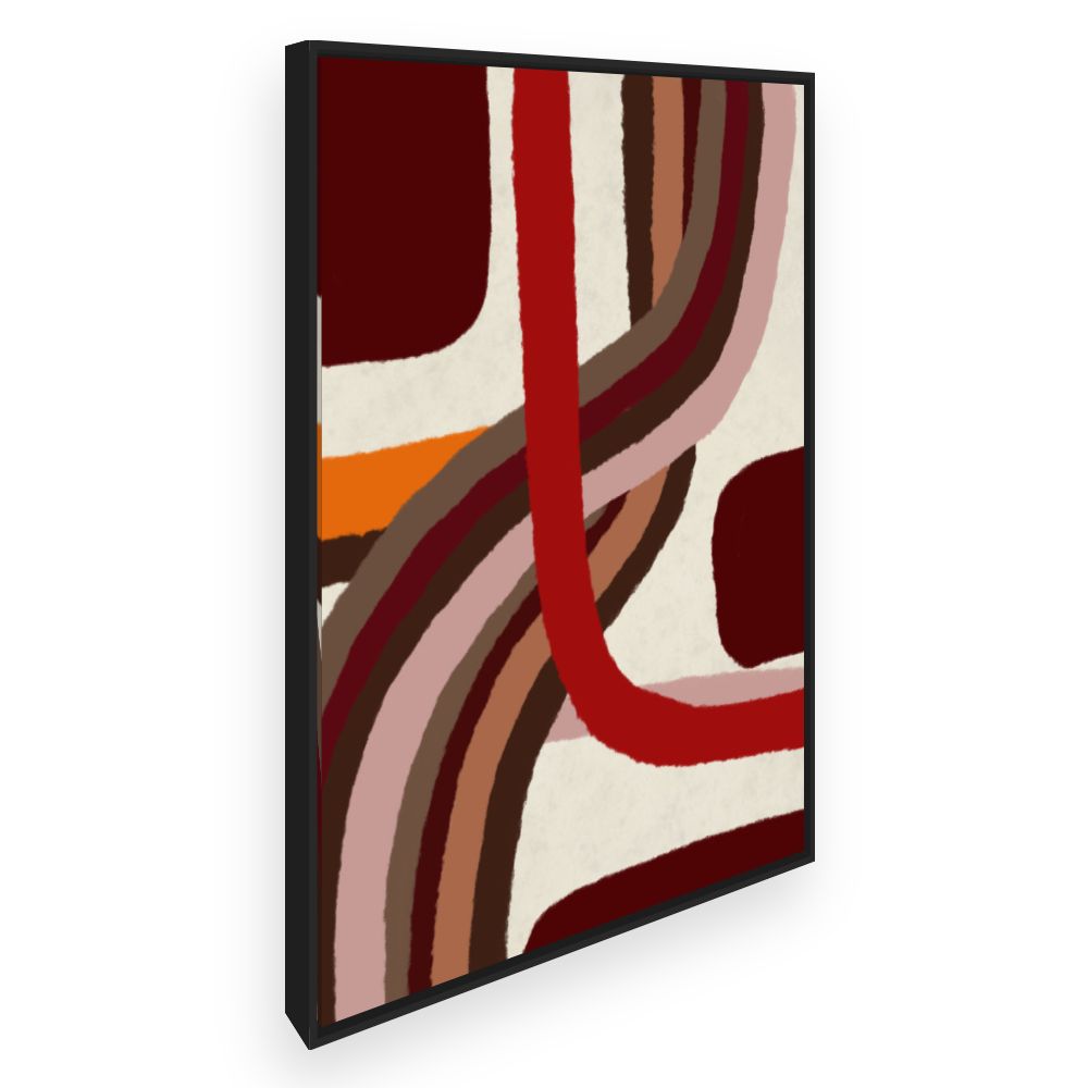 Toile Lignes croisées