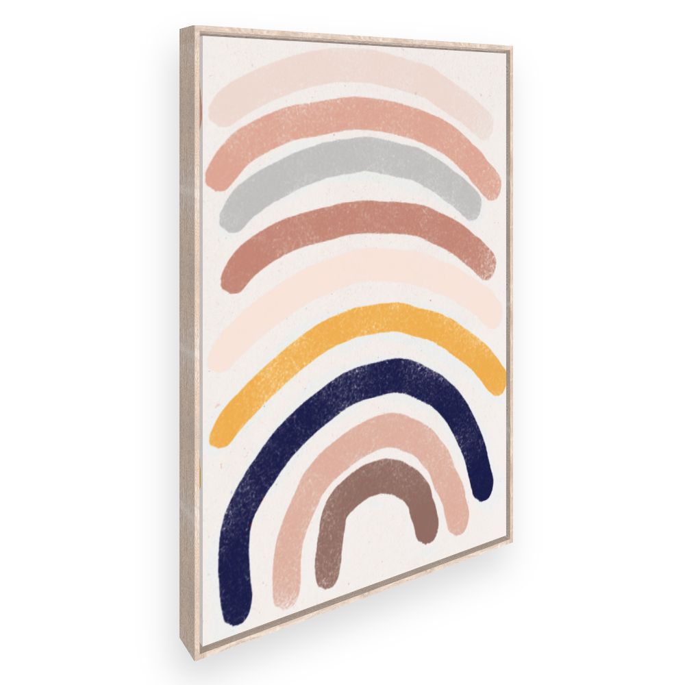 Toile Arcs en couleurs