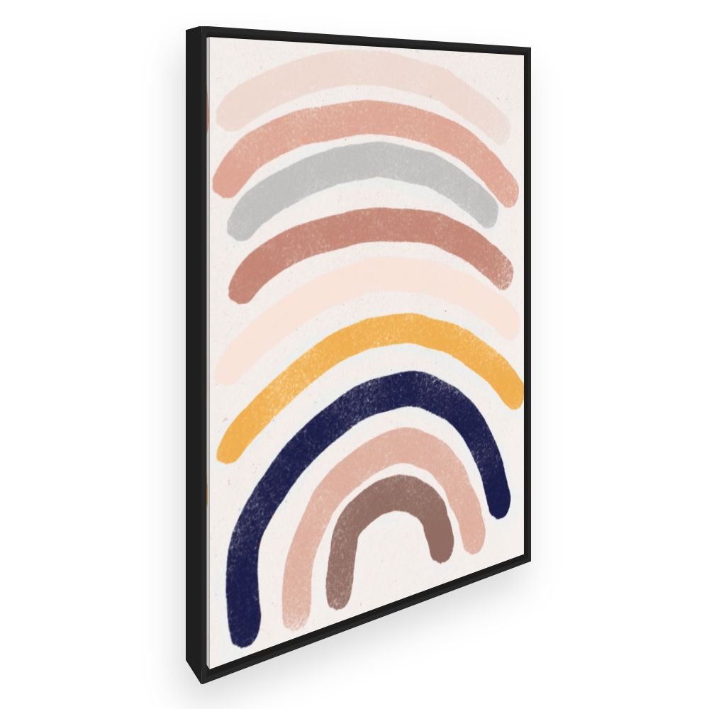Toile Arcs en couleurs