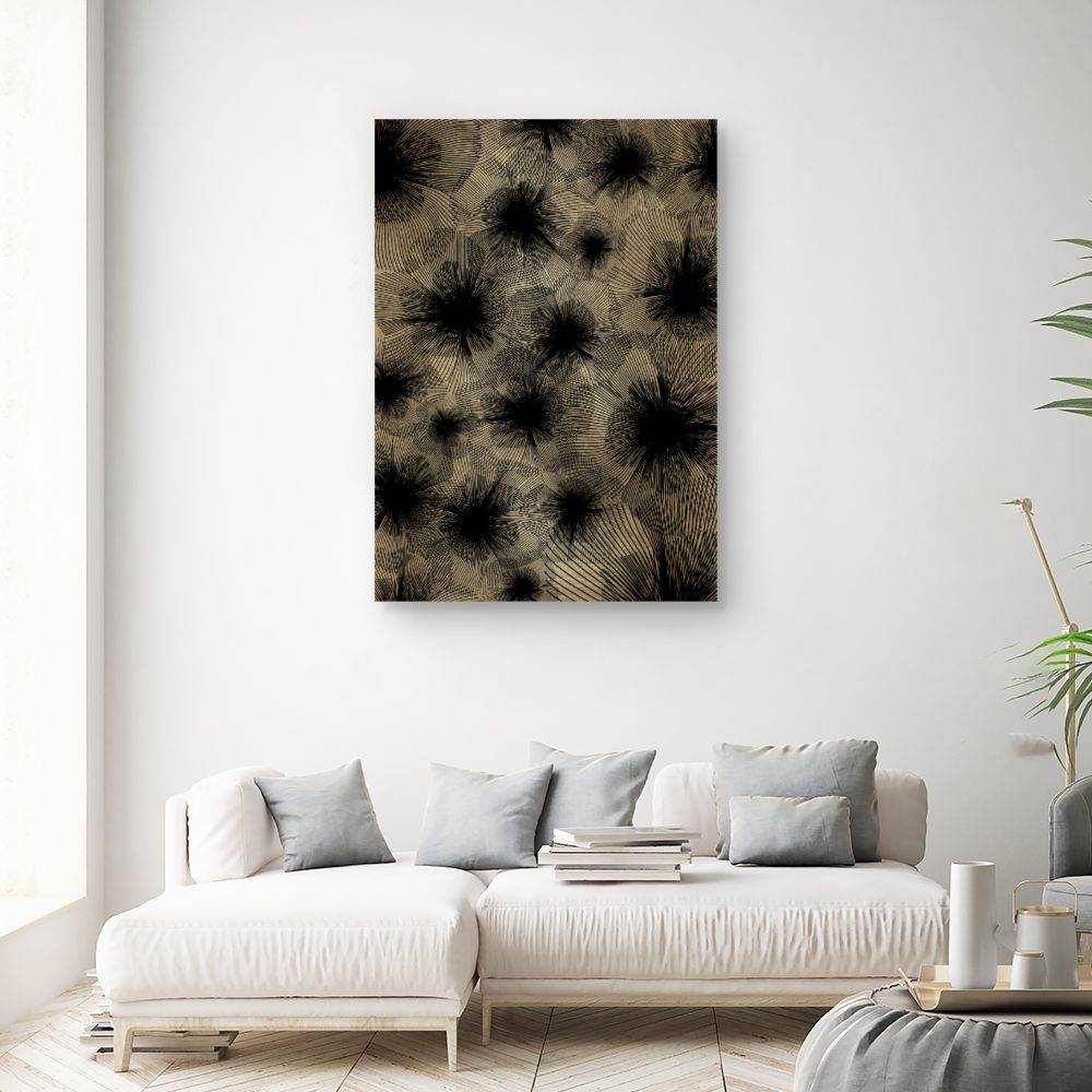 Tableau Motifs floraux abstraits