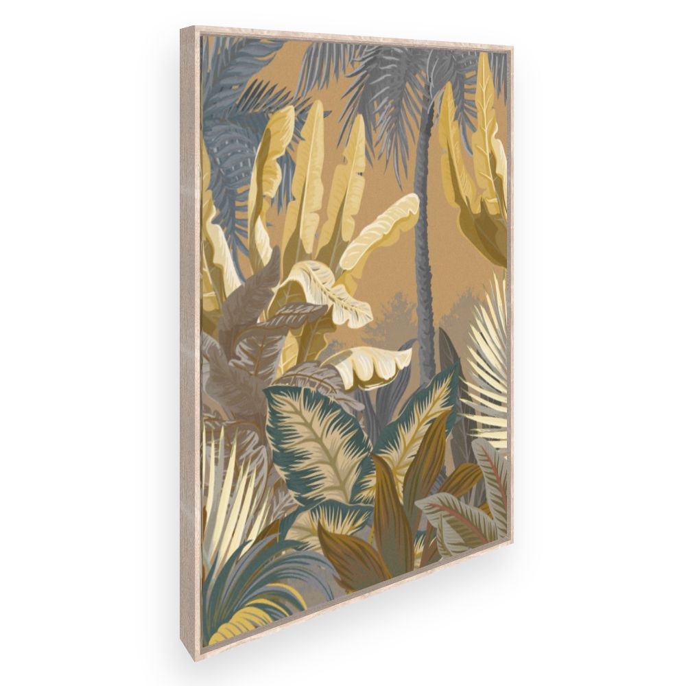 Toile Feuillage tropical