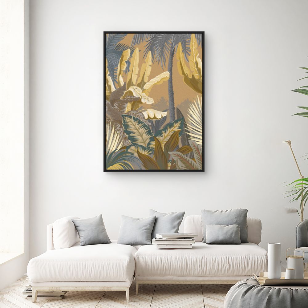 Tableau Feuillage tropical