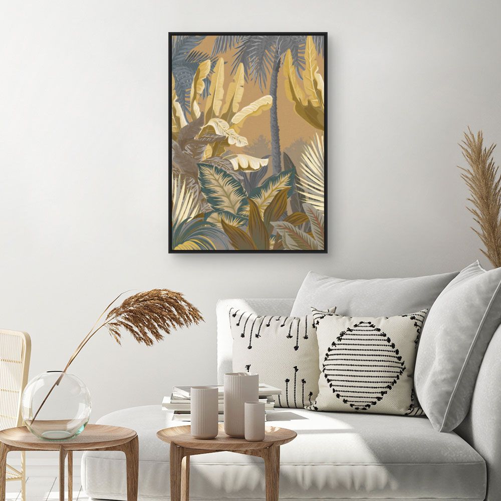 Tableau Feuillage tropical