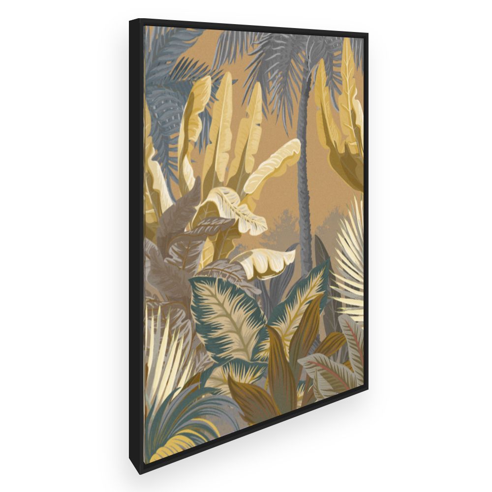 Toile Feuillage tropical