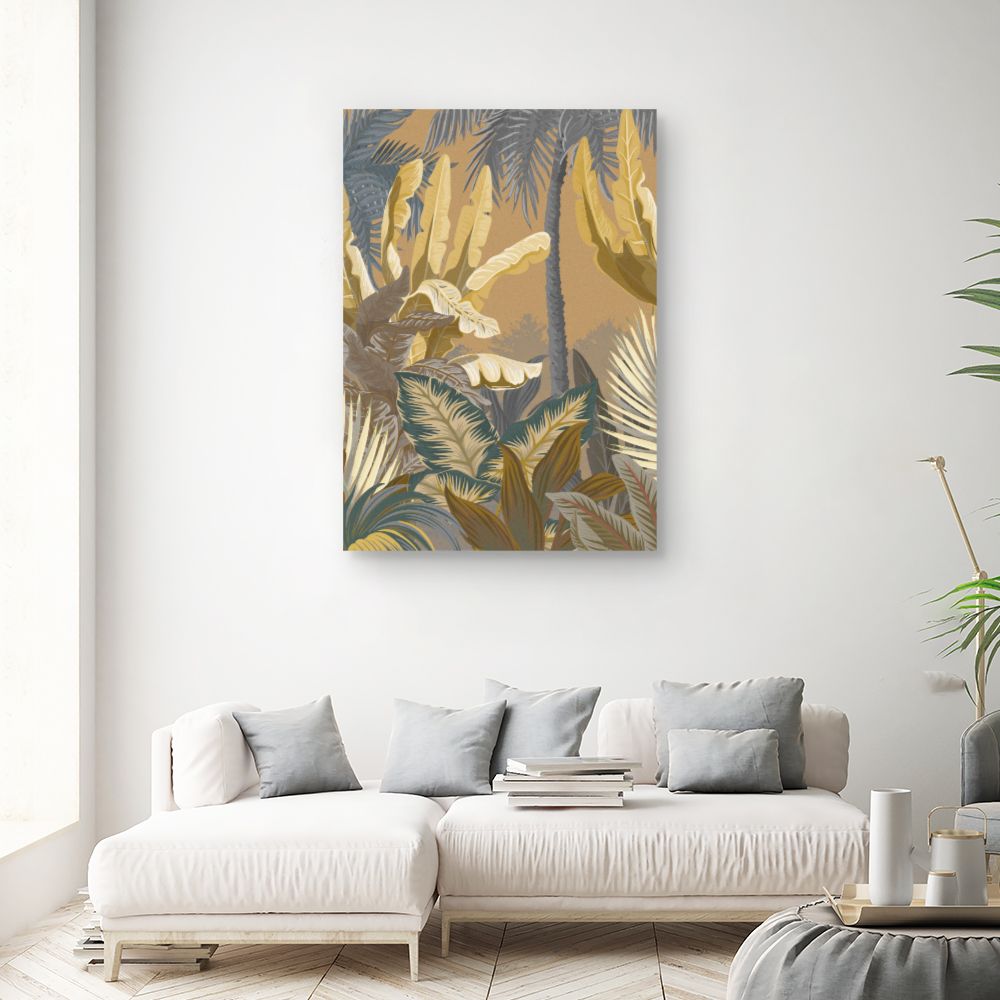 Tableau Feuillage tropical