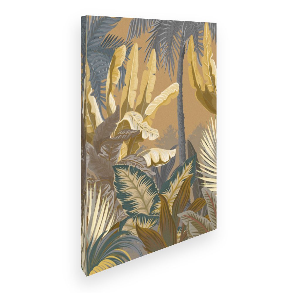 Toile Feuillage tropical