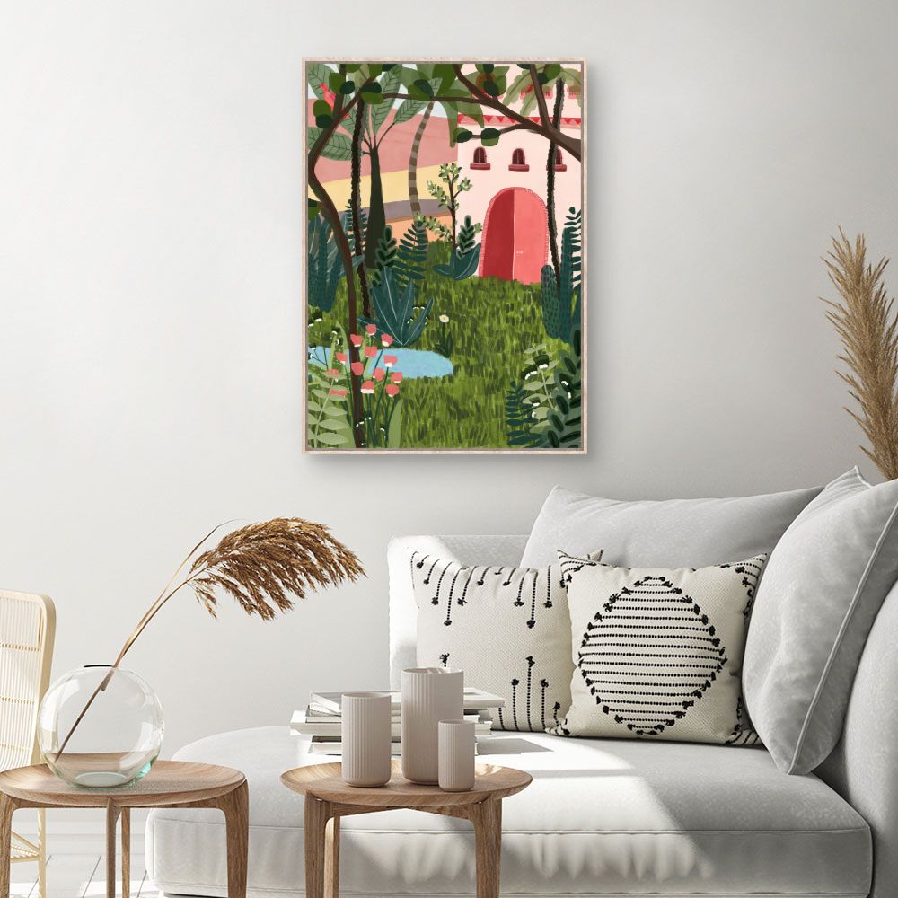 Tableau Jardin enchanteur
